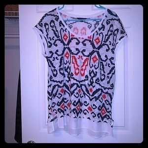 Semi sheer top